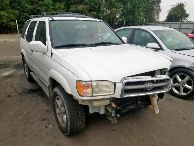 JN8AR07S7YW438934 - 2000 NISSAN PATHFINDER WHITE photo 1