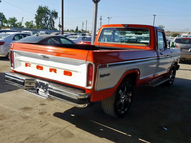 F15BLBF6012 - 1978 FORD F-150 TWO TONE photo 4