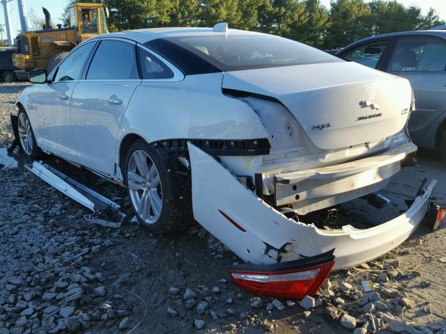 SAJWJ2GD8G8V92417 - 2016 JAGUAR XJL PORTFO WHITE photo 3