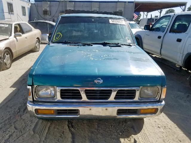 1N6SD16S3SC455919 - 1995 NISSAN TRUCK KING GREEN photo 9