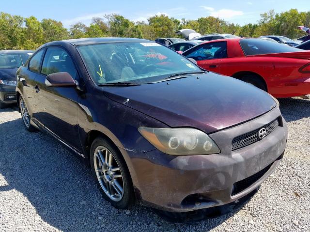 JTKDE167180261719 - 2008 TOYOTA SCION TC PURPLE photo 1