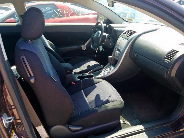 JTKDE167180261719 - 2008 TOYOTA SCION TC PURPLE photo 5