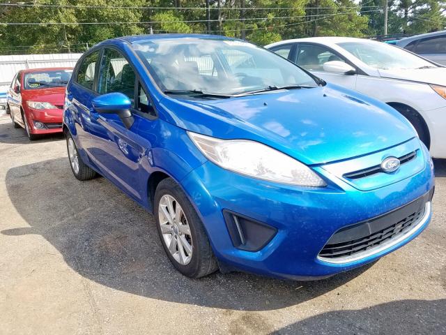 3FADP4EJ9BM206364 - 2011 FORD FIESTA SE BLUE photo 1