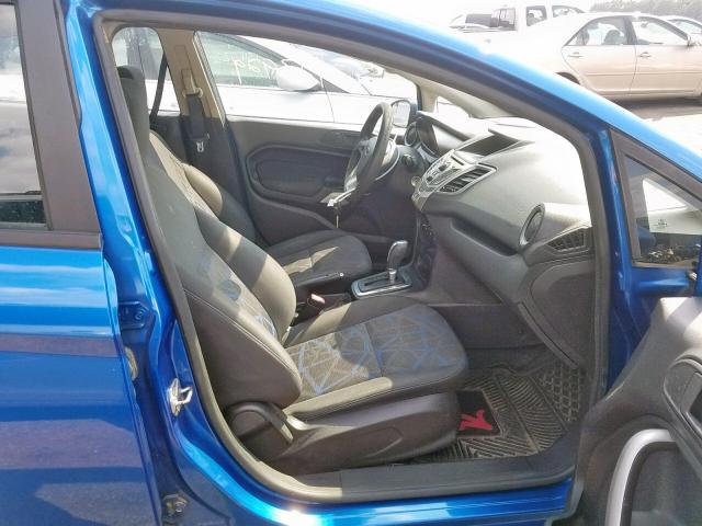 3FADP4EJ9BM206364 - 2011 FORD FIESTA SE BLUE photo 5