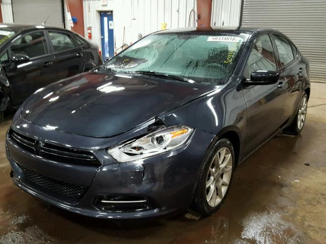 1C3CDFBA1DD285014 - 2013 DODGE DART SXT BLACK photo 2