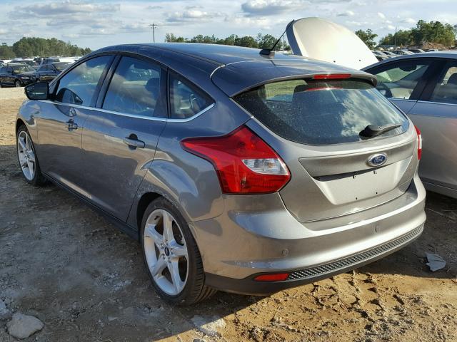 1FADP3N28EL222371 - 2014 FORD FOCUS TITA CHARCOAL photo 3