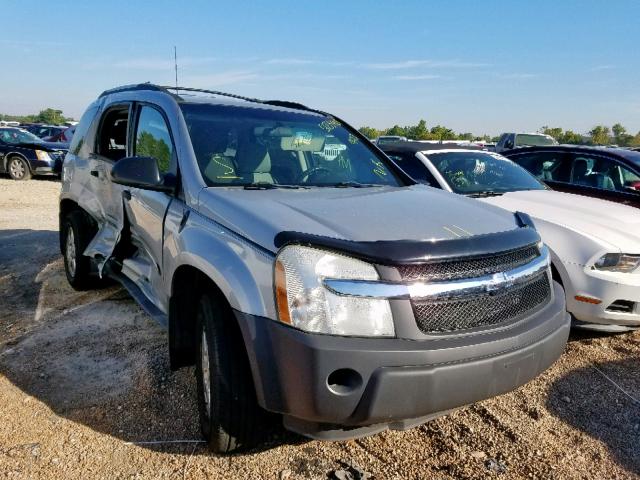 2CNDL23F256041132 - 2005 CHEVROLET EQUINOX LS SILVER photo 1