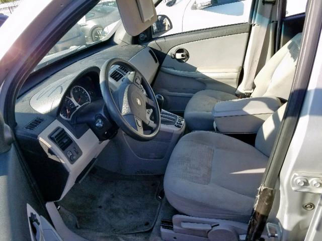 2CNDL23F256041132 - 2005 CHEVROLET EQUINOX LS SILVER photo 5