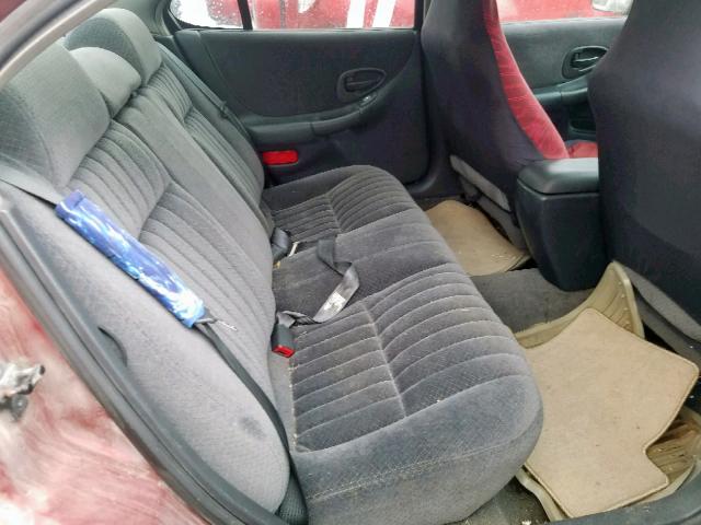 1G2WK52J81F171332 - 2001 PONTIAC GRAND PRIX MAROON photo 6