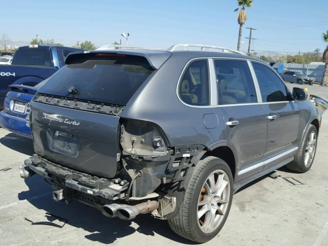 WP1AC29P38LA96559 - 2008 PORSCHE CAYENNE TU GRAY photo 4