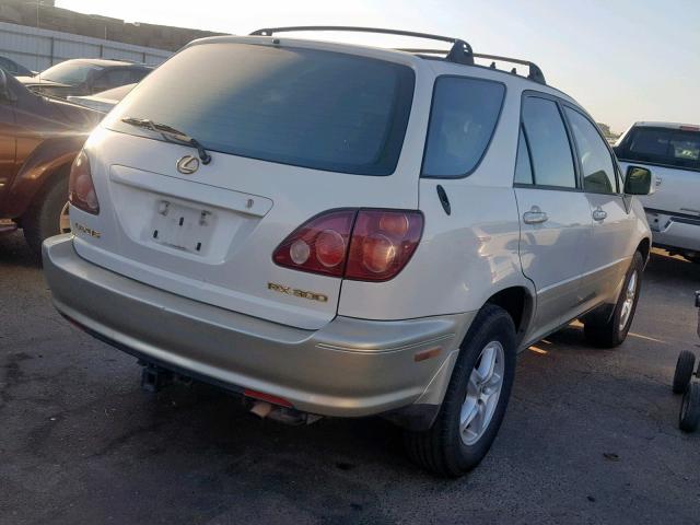 JT6HF10U7X0071627 - 1999 LEXUS RX 300 TWO TONE photo 4