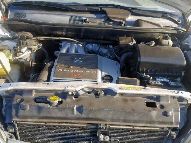 JT6HF10U7X0071627 - 1999 LEXUS RX 300 TWO TONE photo 7