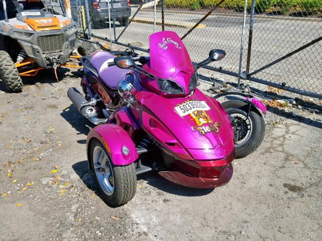 2BXJABA179V000060 - 2009 CAN-AM SPYDER ROA PINK photo 1