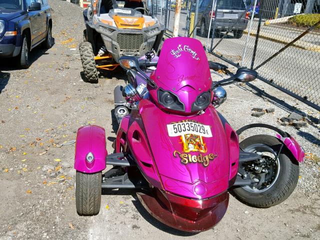 2BXJABA179V000060 - 2009 CAN-AM SPYDER ROA PINK photo 10