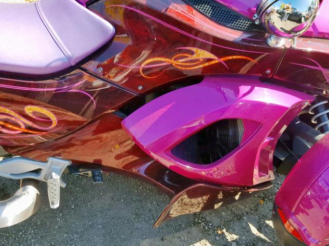 2BXJABA179V000060 - 2009 CAN-AM SPYDER ROA PINK photo 7