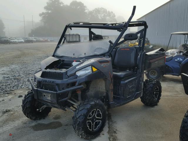 4XAUH9EA5EG287163 - 2014 POLARIS RANGER 900 BLACK photo 2