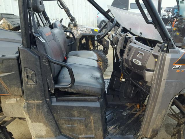 4XAUH9EA5EG287163 - 2014 POLARIS RANGER 900 BLACK photo 5