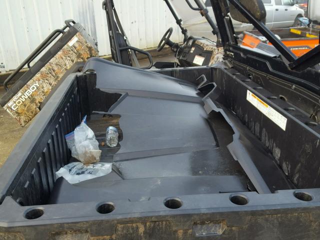 4XAUH9EA5EG287163 - 2014 POLARIS RANGER 900 BLACK photo 6