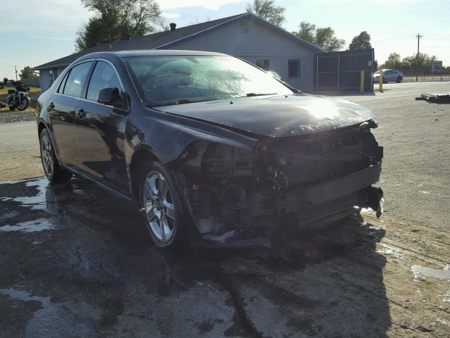 1G1ZC5EB8AF277749 - 2010 CHEVROLET MALIBU 1LT BLACK photo 1