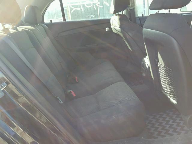 1G1ZC5EB8AF277749 - 2010 CHEVROLET MALIBU 1LT BLACK photo 6