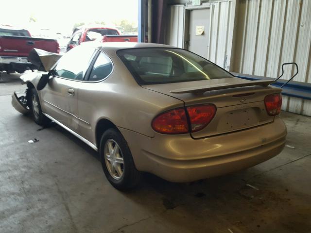 1G3NL12F13C265548 - 2003 OLDSMOBILE ALERO GL GOLD photo 3