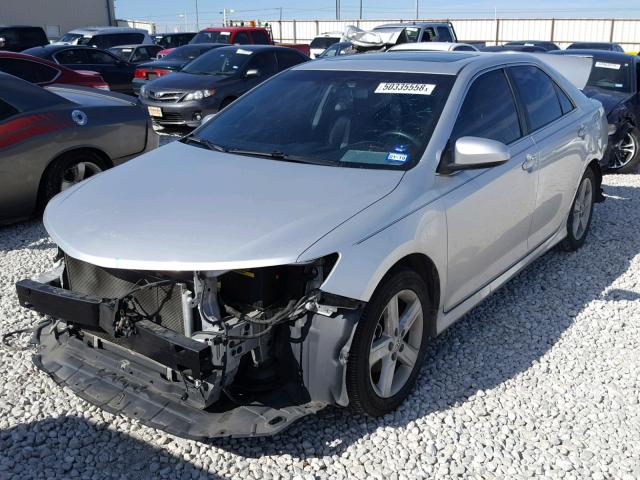 4T1BF1FK8CU603177 - 2012 TOYOTA CAMRY BASE SILVER photo 2