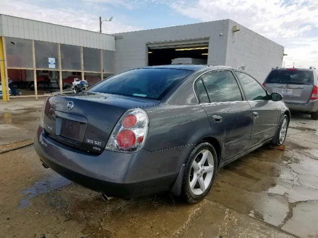 1N4BL11D95N418256 - 2005 NISSAN ALTIMA SE CHARCOAL photo 4