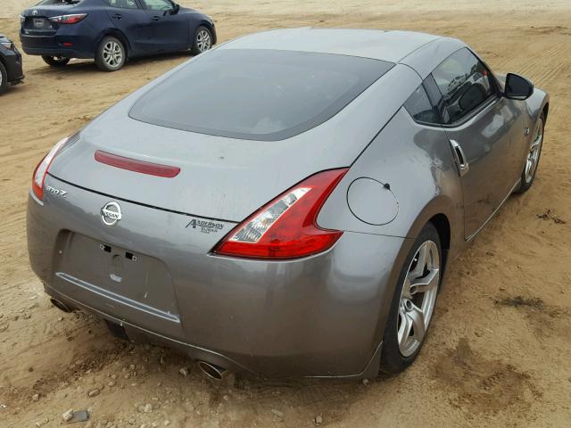 JN1AZ44E19M409186 - 2009 NISSAN 370Z SILVER photo 4