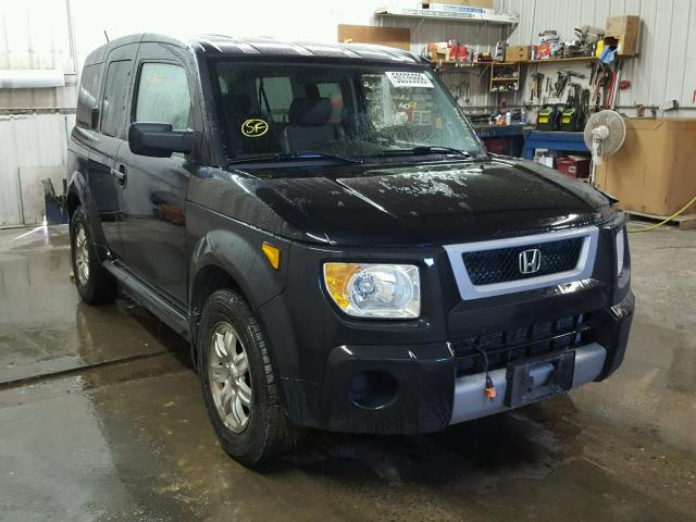 5J6YH28696L004114 - 2006 HONDA ELEMENT EX BLACK photo 1