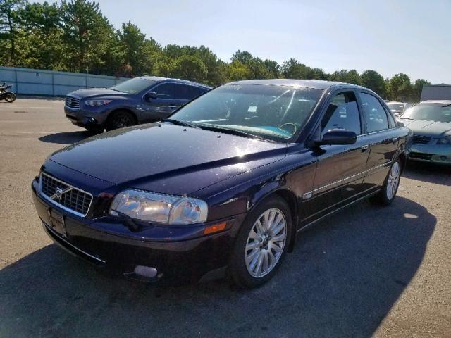 YV1TH592661445461 - 2006 VOLVO S80 2.5T BLUE photo 2