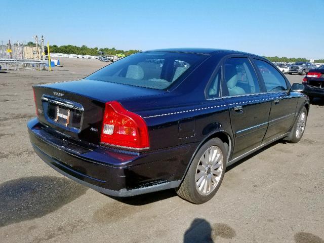 YV1TH592661445461 - 2006 VOLVO S80 2.5T BLUE photo 4