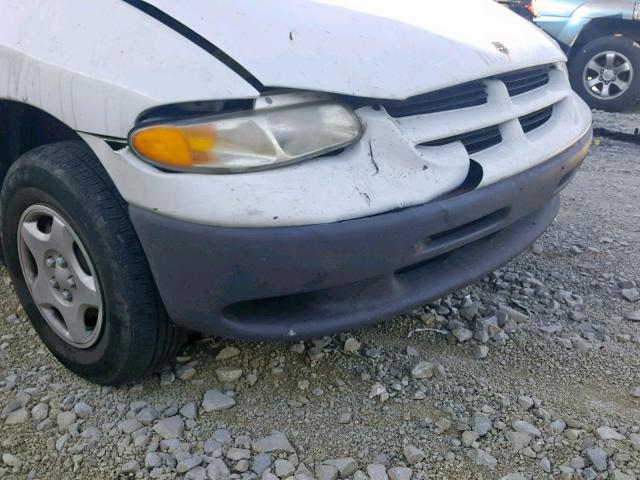 2B4FP25B1XR380040 - 1999 DODGE CARAVAN WHITE photo 9