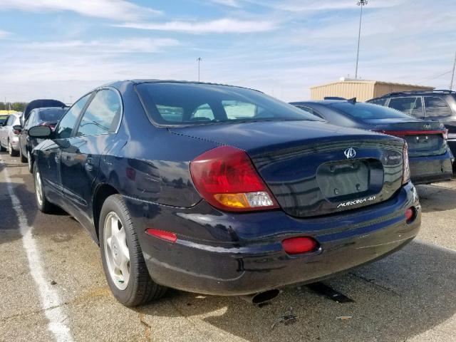 1G3GS64C314115704 - 2001 OLDSMOBILE AURORA 4.0 BLACK photo 3