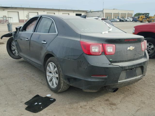 1G11F5SL1FF128592 - 2015 CHEVROLET MALIBU LTZ ნაცრისფერი ფოტო 3