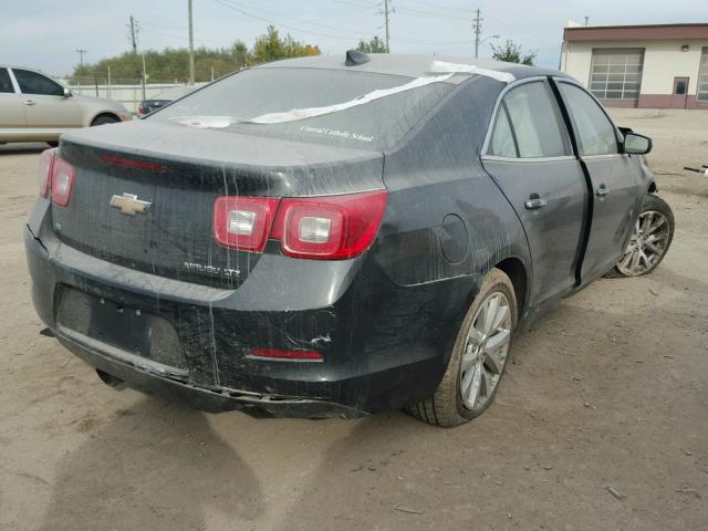 1G11F5SL1FF128592 - 2015 CHEVROLET MALIBU LTZ ნაცრისფერი ფოტო 4