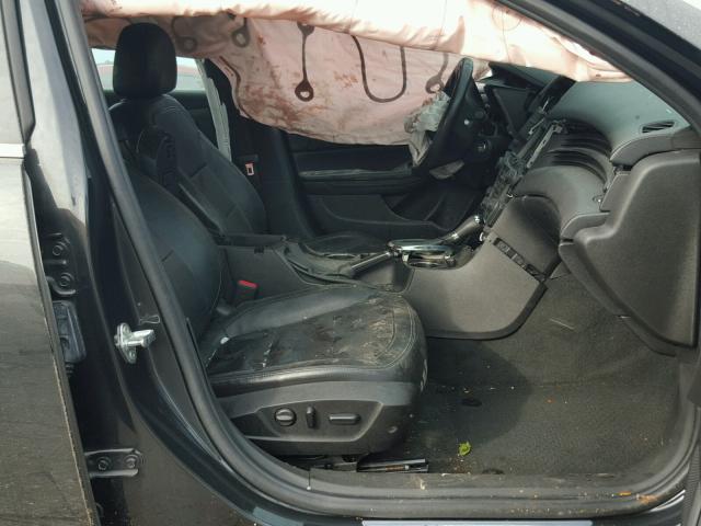 1G11F5SL1FF128592 - 2015 CHEVROLET MALIBU LTZ ნაცრისფერი ფოტო 5