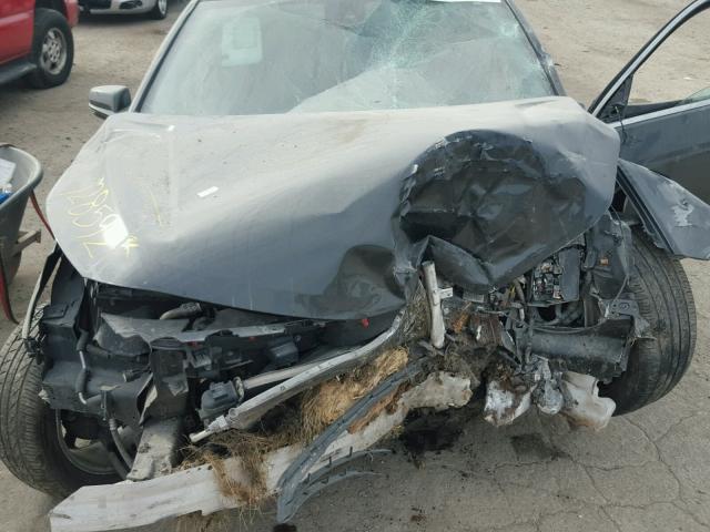 1G11F5SL1FF128592 - 2015 CHEVROLET MALIBU LTZ ნაცრისფერი ფოტო 7