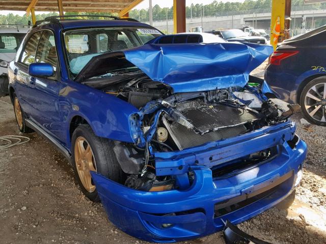 JF1GG29674G815862 - 2004 SUBARU IMPREZA WR BLUE photo 1