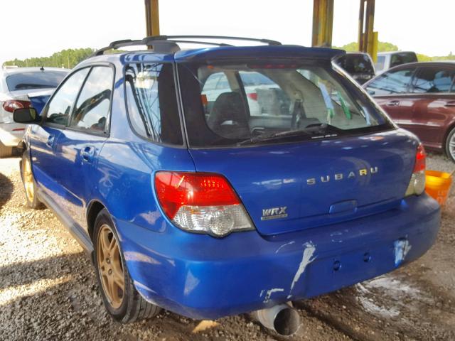 JF1GG29674G815862 - 2004 SUBARU IMPREZA WR BLUE photo 3