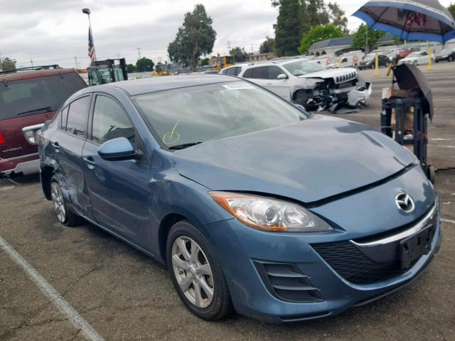 JM1BL1SG0A1193021 - 2010 MAZDA 3 I BLUE photo 1