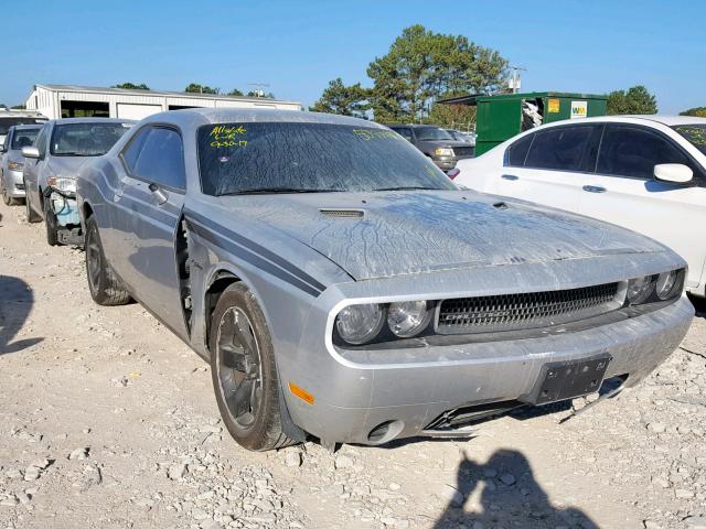 2C3CDYAG4CH145557 - 2012 DODGE CHALLENGER SILVER photo 1