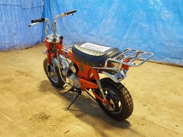 CT70H109360 - 1970 HONDA CT70  ORANGE photo 3