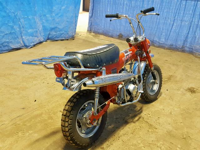 CT70H109360 - 1970 HONDA CT70  ORANGE photo 4