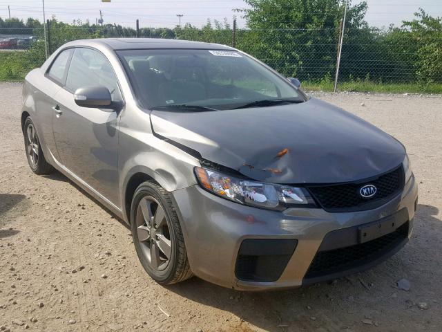 KNAFU6A20A5278075 - 2010 KIA FORTE EX TAN photo 1