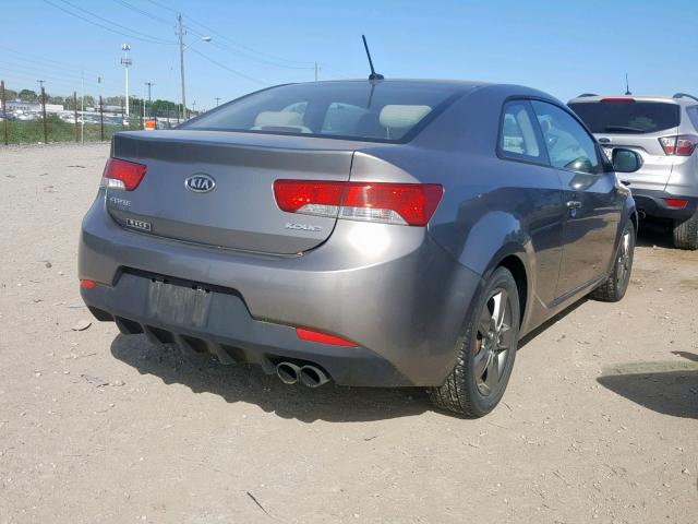 KNAFU6A20A5278075 - 2010 KIA FORTE EX TAN photo 4