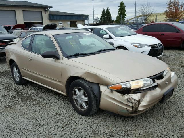 1G3NL12F13C308592 - 2003 OLDSMOBILE ALERO GL GOLD photo 1