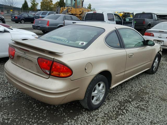 1G3NL12F13C308592 - 2003 OLDSMOBILE ALERO GL GOLD photo 4