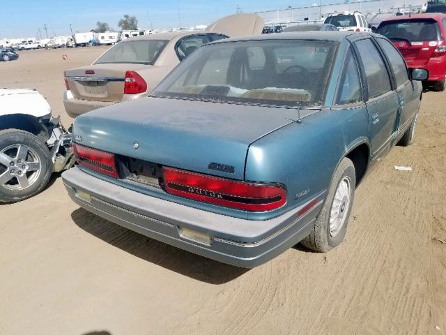 2G4WB55L1R1415247 - 1994 BUICK REGAL CUST BLUE photo 4