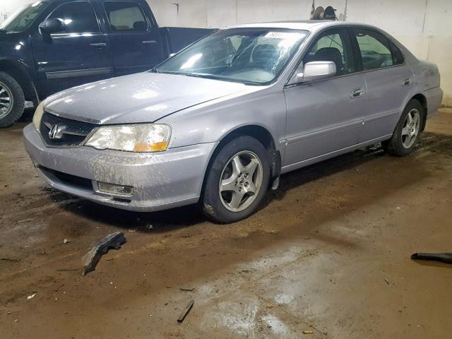 19UUA56683A017040 - 2003 ACURA 3.2TL SILVER photo 2