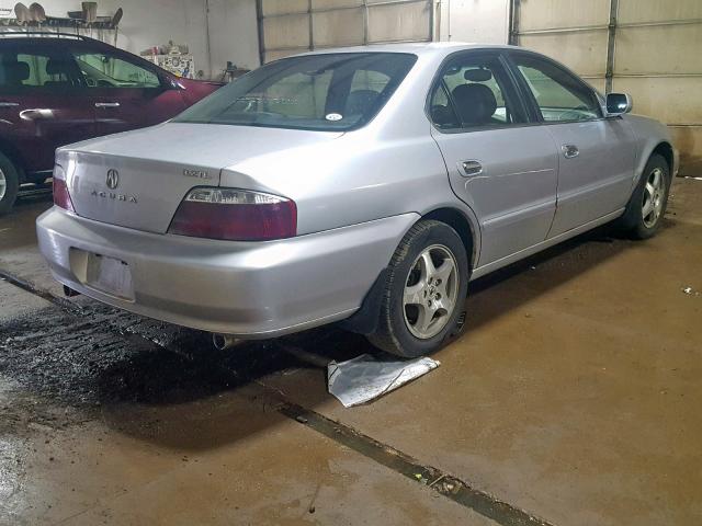 19UUA56683A017040 - 2003 ACURA 3.2TL SILVER photo 4